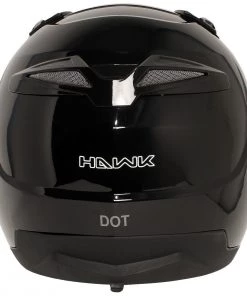 Hawk Helmets Hawk ST 1198'Transition' 2 In 1 Glossy Black Modular Motorcycle Helmet