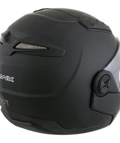 Hawk Helmets Riding Gear Hawk ST 1198'Transition' 2 In 1 Flat Black Modular Motorcycle Helmet