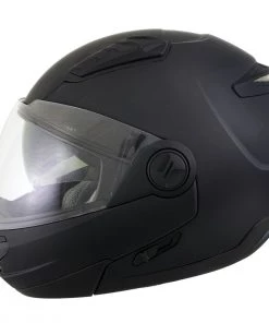 Hawk Helmets Riding Gear Hawk ST 1198'Transition' 2 In 1 Flat Black Modular Motorcycle Helmet