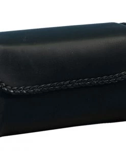 Hot Leathers TBC1009 PVC Motorcycle Braided Tool Bag 10X6X4 Riding Gear