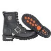 Vulcan V-117 Men's 'Rage' Black Motorcycle Leather Boots