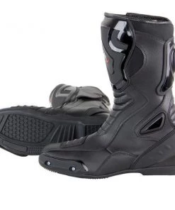 Vulcan V300 Men's Black 'Velocity' Motorcycle Racing Sport Boots