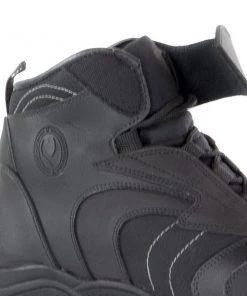 Vulcan V310 Men's'Troop Sport' Black Leather Motorcycle Boots Riding Gear