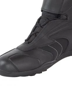 Vulcan V310 Men's'Troop Sport' Black Leather Motorcycle Boots Riding Gear