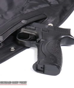 Hot Leathers VSL1018 Ladies'Pink Paisley' Lined Black Leather MC Vest Motorcycle Vests