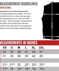 Hot Leathers VSL5001 USA Made Ladies Braided Leather Vest