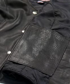 Hot Leathers VSL5002 USA Made Ladies Leather Vest With Side Laces Motorcycle Vests