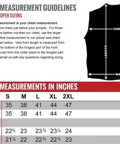 Hot Leathers VSL5003 USA Made Ladies Leather Vest With Front Zipper Motorcycle Vests