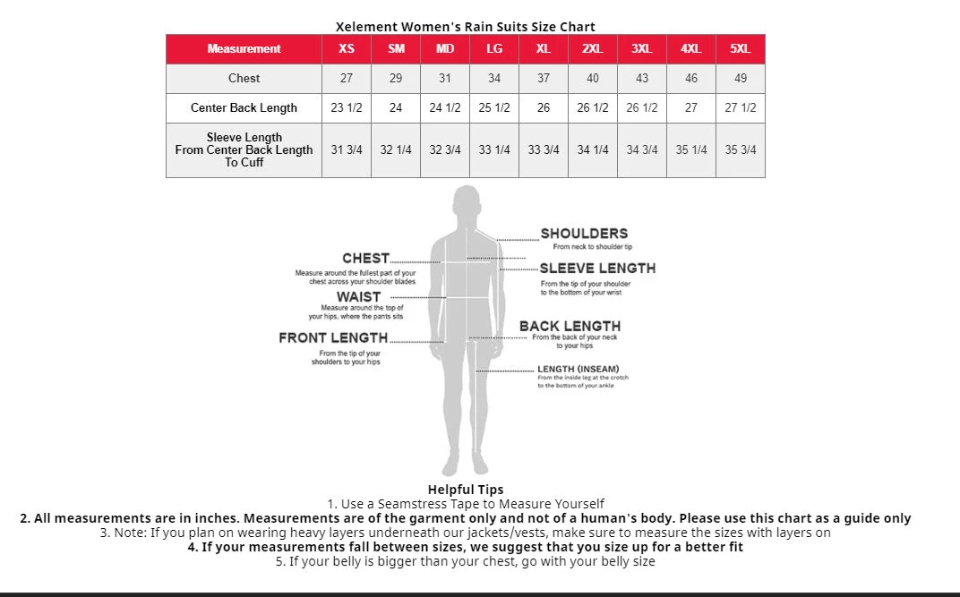 Xelement RN4764 Ladies Black And Purple 2-Piece Motorcycle Rain Suit With Boot Strap Rain Gear