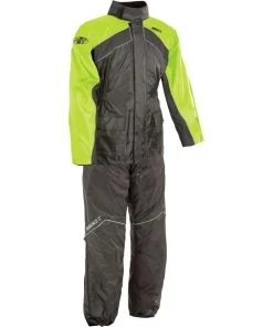 Joe Rocket 'RS-2' Mens Hi-Visibility Yellow Rain Suit Riding Gear