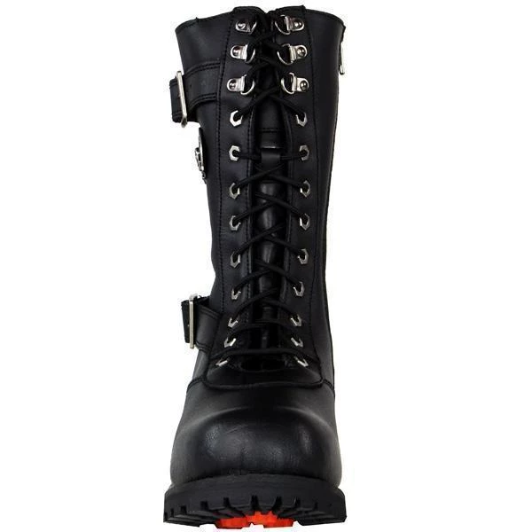 Xelement Footwear Xelement X19409 'Fury' Men's Black Performance Leather Boots