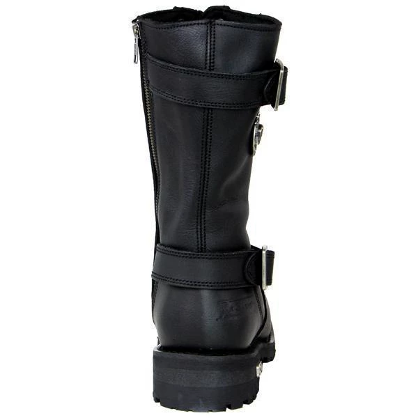 Xelement Footwear Xelement X19409 'Fury' Men's Black Performance Leather Boots