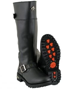 Xelement Footwear Xelement X93009 Women's 'Myna' Black Performance Tall Leather Boots Riding Gear