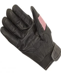Riding Gear Xelement XG80206 Women's Black And Pink Mesh Cool Rider Motorcycle Gloves
