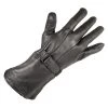 Xelement XG864 Men's Black Deerskin Leather Gauntlet Gloves Riding Gear