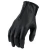 Genuine Leather Riding Gear Men’s XG2054 Black Biker Leather Motorcycle Riding Gloves