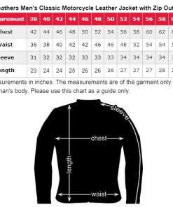 Hot Leathers XKM1002 Men's Classic Motorcycle Leather Jacket With Zip Out Lining Leather Motorcycle Jackets