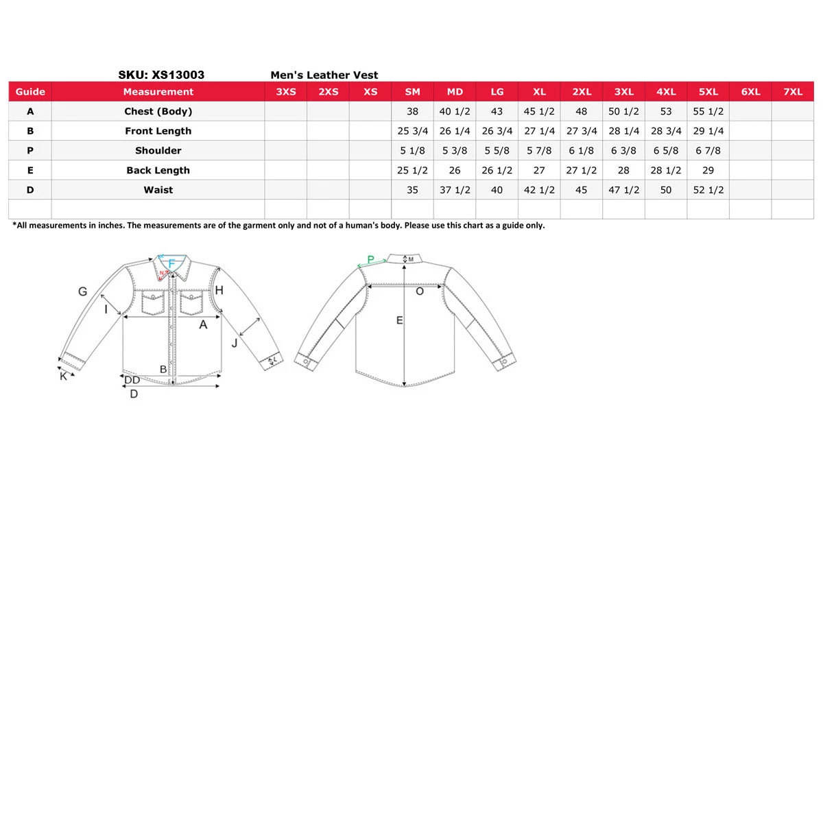 Motorcycle Vests Xelement XS13003 Men's 'Stars And Stripes’ Black Leather MC Vest With USA Flag Liner