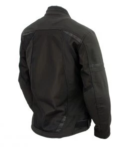 Motorcycle Jackets Xelement'Gold Series' XS22005 Women's Black'Cool Racer' Textile And Soft-Shell Scooter Jacket With X-Armor