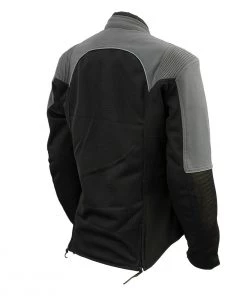 Xelement'Gold Series' XS22007 Ladies'Be Cool' Black With Grey Textile And Soft-Shell Motorcycle Jacket With X-Armor Motorcycle Jackets