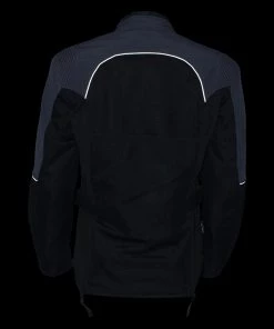 Xelement'Gold Series' XS22008 Ladies'Be Cool' Black With Purple Textile And Soft-Shell Motorcycle Jacket With X-Armor