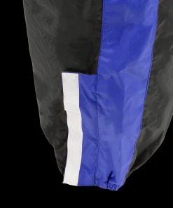 NexGen Ladies XS5001 Black And Blue Water Proof Rain Suit With Reflective Piping Rain Gear