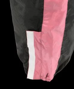 NexGen Ladies XS5001 Black And Pink Water Proof Rain Suit With Reflective Piping