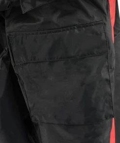 NexGen Ladies XS5001 Black And Red Water Proof Rain Suit With Reflective Piping