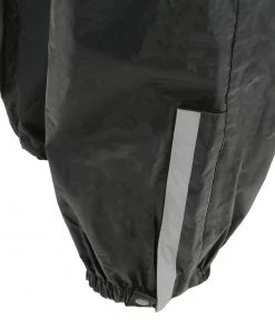 NexGen Ladies XS5031 Yellow And Black Hi-Viz Water Proof Rain Suit With Cinch Sides