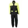 NexGen Ladies XS5031 Yellow And Black Hi-Viz Water Proof Rain Suit With Cinch Sides
