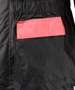 Rain Gear NexGen Ladies XS5031 Pink And Black Water Proof Rain Suit With Cinch Sides