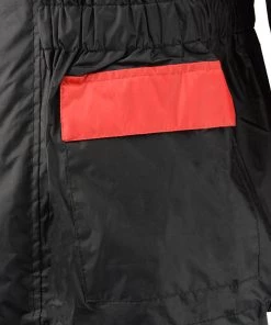 NexGen Ladies XS5031 Red And Black Water Proof Rain Suit With Cinch Sides Rain Gear