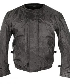 Xelement XS8162 Men's'Venture' All Season Black With Grey Tri-Tex And Mesh Jacket With X-Armor Protection Motorcycle Jackets