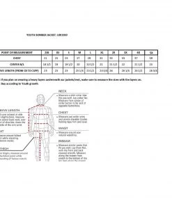 Leather Jackets Milwaukee Leather LKK1930 Youth Size Black Leather Bomber Jacket